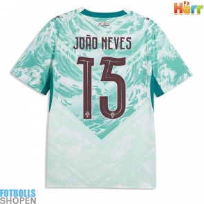 Billiga Portugal Joao Neves #15 Bortatröja VM 2026 Kortärmad